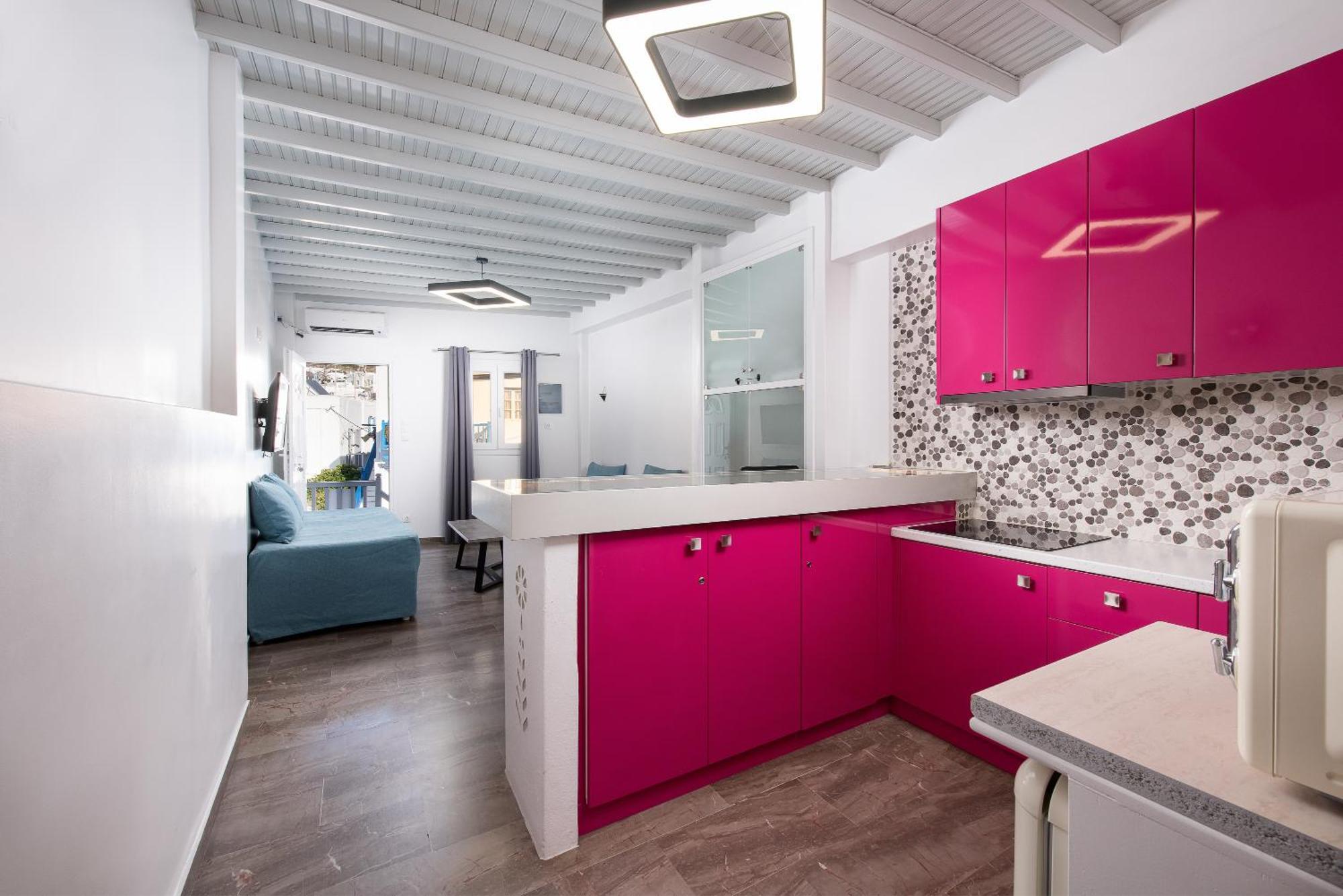 Hosting Moments Mykonos Town Apartment Exteriör bild